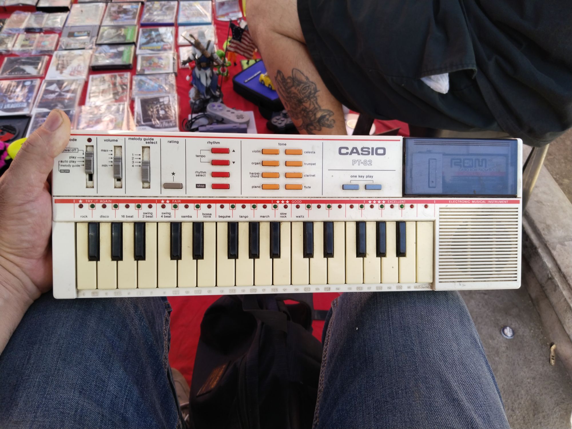 Teclado Casio PT-82 Vintage