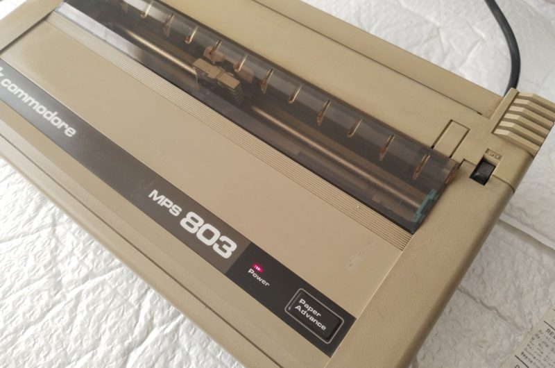 impresora Commodore MPS - 803